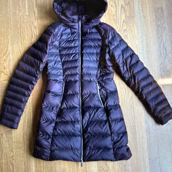 Lululemon Brave The Cold Down Puffer Jacket Black Cherry 4 - Picture 4 of 10